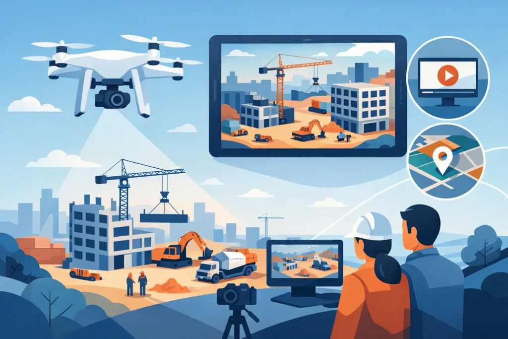 Aerial Video for Construction Updates That Works