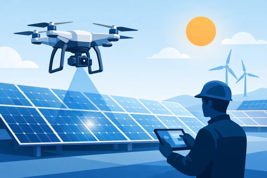 Drone Imagery for Solar Inspections