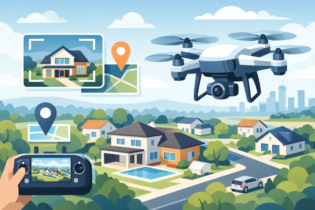 Residential Real Estate Aerial Photography
