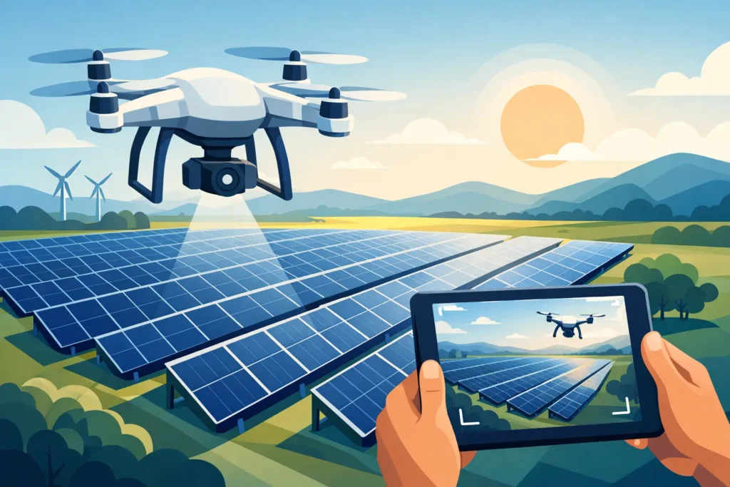 Solar Farm Drone Photography That Delivers