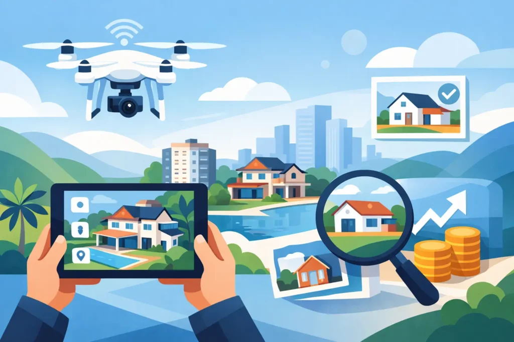 10 Real Estate Drone Marketing Examples That Sell