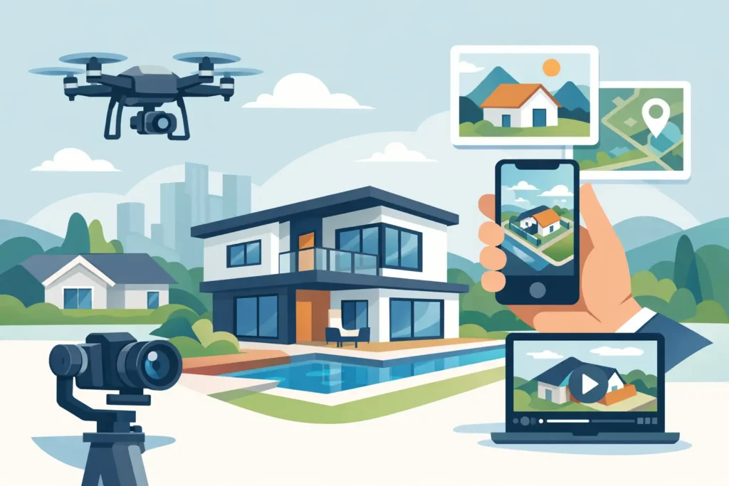 A Guide to Real Estate Aerial Media That Sells
