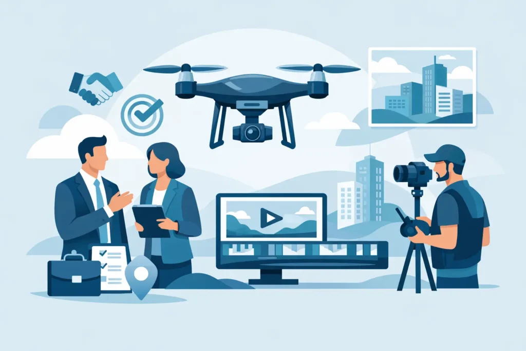 How to Hire a Drone Videographer for Business
