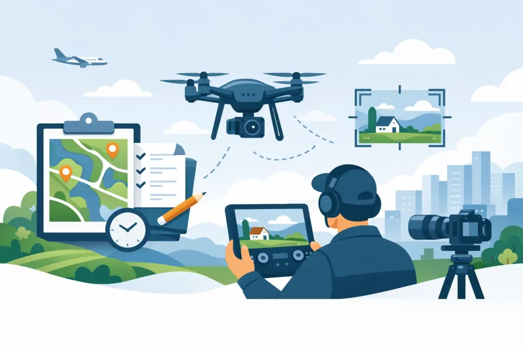 How to Plan Aerial Shoots That Deliver Results