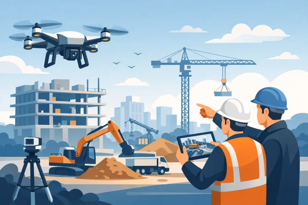 7 Top Drone Uses for Developers on Active Sites