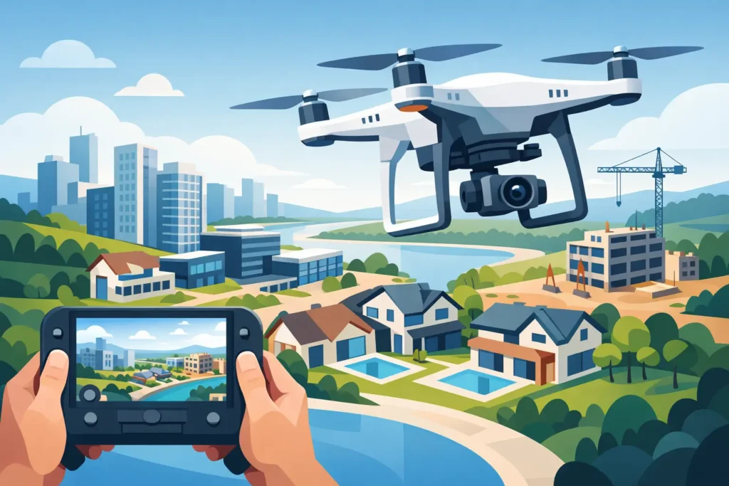 Best Drone Shots for Developments That Sell