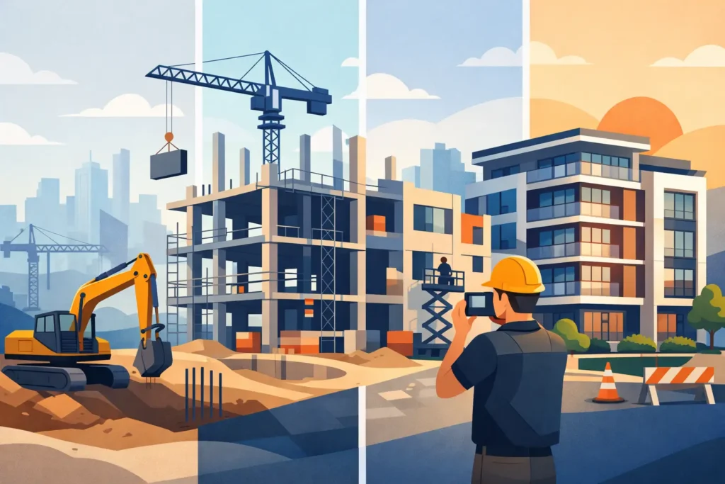 Construction Progress Photos That Prove Every Phase