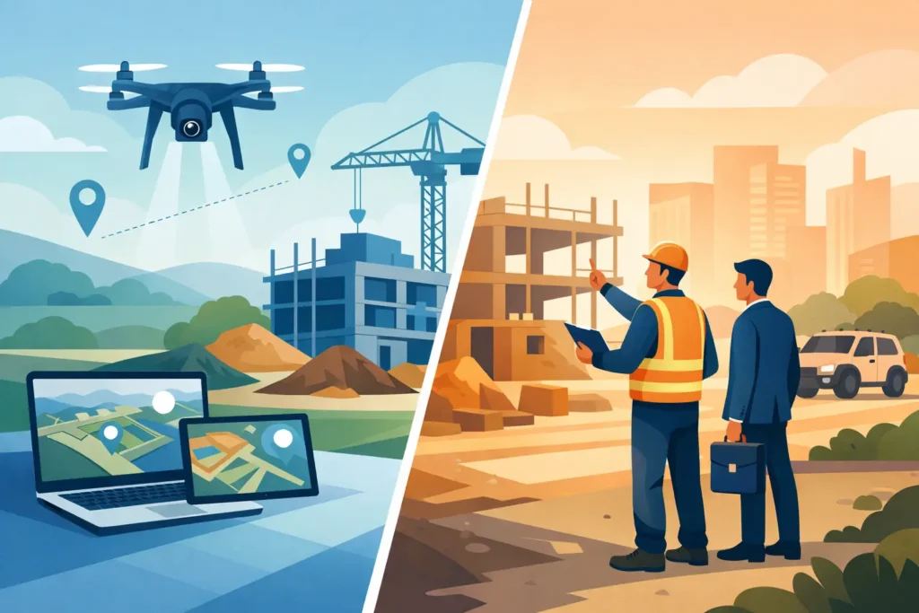 Drone Monitoring Versus Site Visits: Which Works?