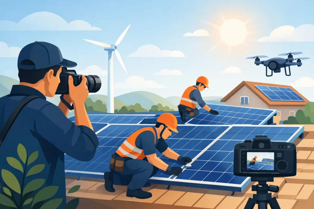 How to Capture Solar Installation Projects