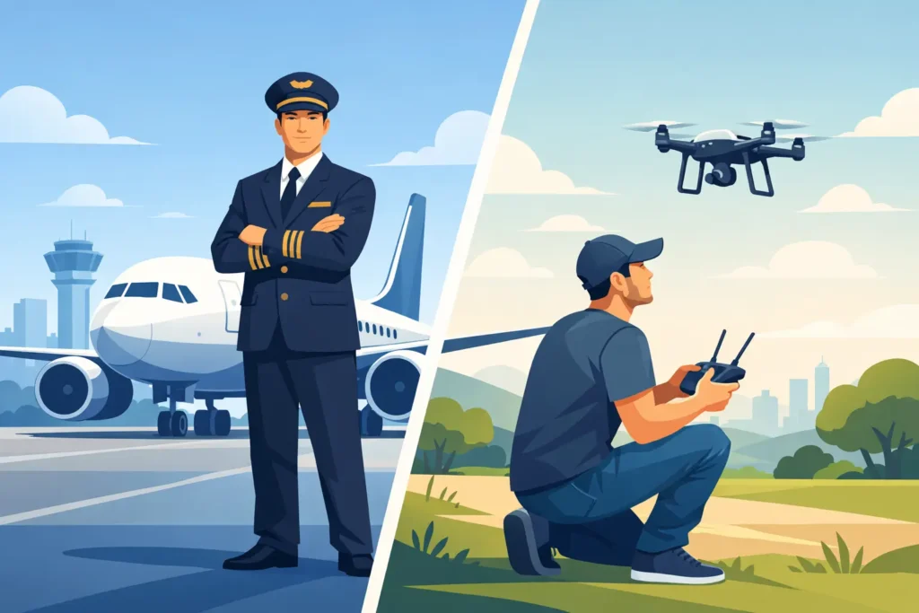 Licensed Pilots Versus Hobbyist Drones for Business