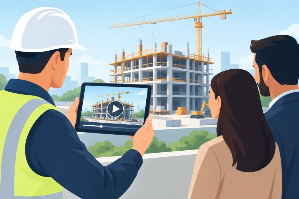 Property Development Progress Videos Build Trust